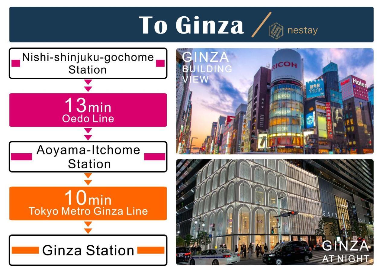 Nestay Villa Tokyo Shinjuku Bagian luar foto